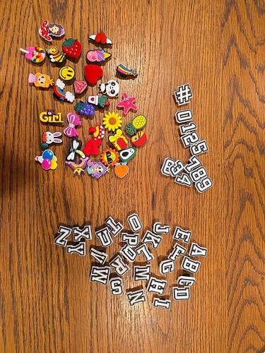 Mixed pvc shoe charm - pvc, lot