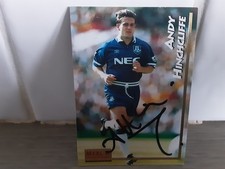 EVERTON - ANDY HINCHCLIFFE Hand Signed Merlin Ultimate 96 Football trading card