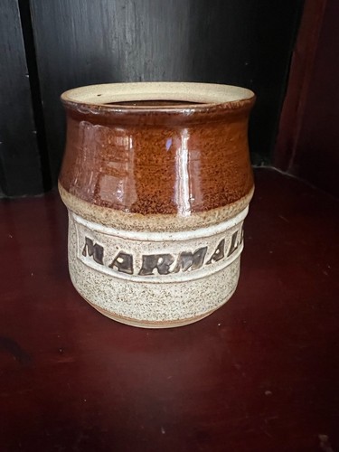 Marmalade tregaron pottery - "marmalade",