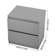 Modern Bedside Table with 2