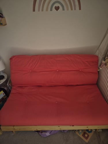 Double futon sofa - /,