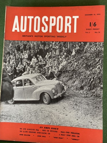 Autosport magazine december - magazine,
