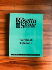ROSETTA STONE SPANISH WORKBOOK, LEVEL 1, LANGUAGE LEARNING By Fairfield Language