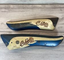 Columbia Built Vintage Bicycle Tank Original Bike Part Blue Antique & Delta Horn