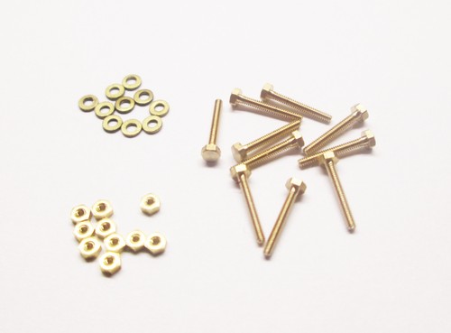 14ba brass hexagon - 5/16",