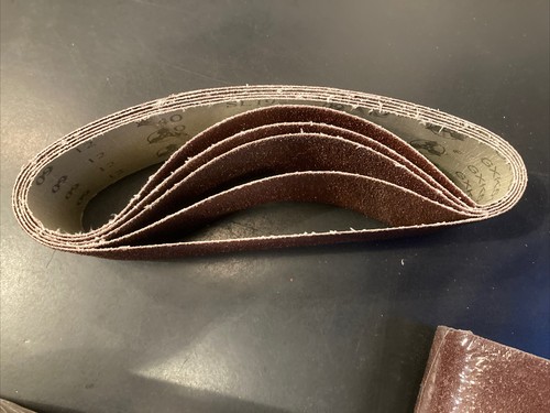 Sanding belts set - sanding, of