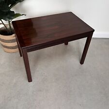 1970s Vintage Mid Century Rosewood Coffee Table Norwegian Scandinavian Design