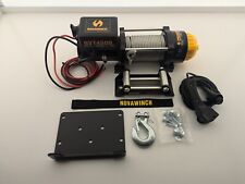 Electric Winch Nova 4500lb wire winch cable 12 volt