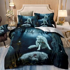 Wolf Animals Duvet Quilt Cover