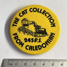 Collectible Pin Badge Cat 245 Front Shovel Excavator Digger Tractor Interest