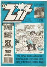 Zit comic #24 January 1993 NOT FOR SALE TO CHILDREN - combined P&P
