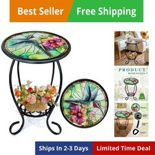 Patio Side Table, 14" Round