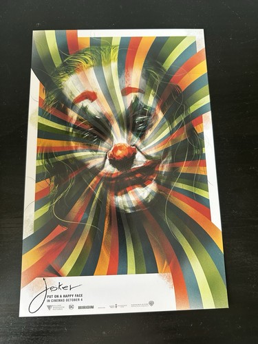Joker movie poster - a4,