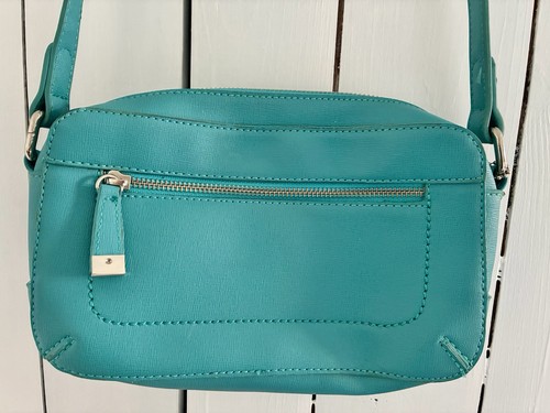 Clarks turquoise faux leather - turquoise,