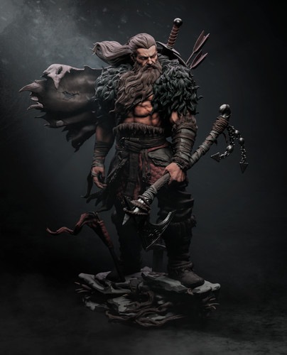 Ca3d north warrior printed - ca3d, 3d