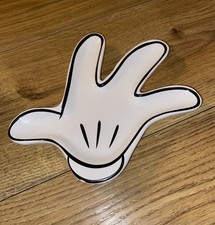 Disney Mickey Mouse Trinket Dish – White Glove Hand-Shaped Dish by Paladone