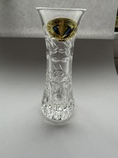 Tutbury crstal single bud - crstal, vase