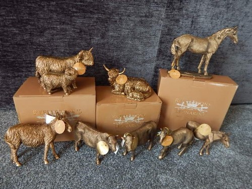 Reflections bronzed farmyard - reflections,