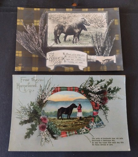 Postcards scottish - x, postcards,