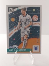 Anthony Gordon Zero Gravity Gold /10 England 2024-25 Panini Donruss Soccer
