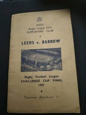 1957 RUGBY LEAGUE CHALLENGE