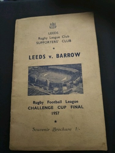 1957 rugby league challenge - 1957,