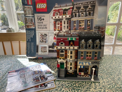 Lego pet shop 10218 complete - pet,