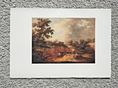 Sand carting george morland - carting, :