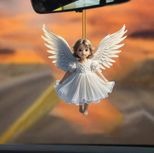 Cute Angel Car Rearview Mirror