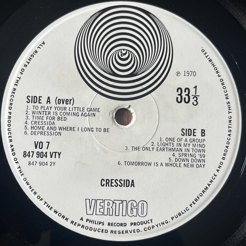Cressida 1970 vertigo - lp,