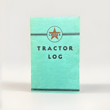 CALTEX TRACTOR LOG BOOK
