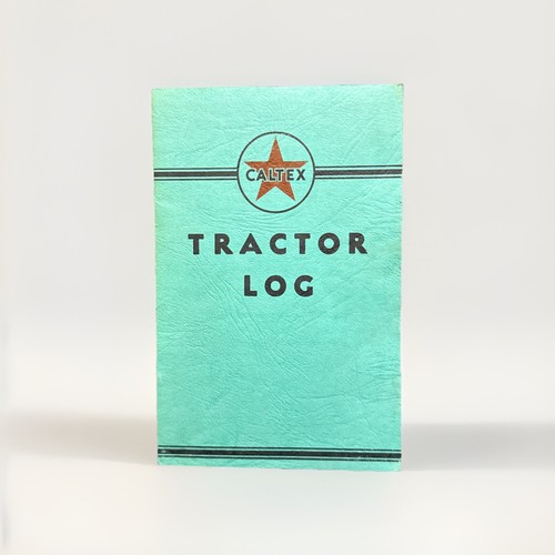 Caltex tractor log book - tractor,