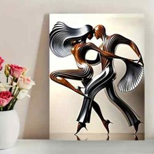 Modern Abstract Tango Dance