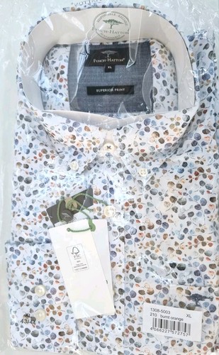 Fynch hatton shirt leaf print - fynch,