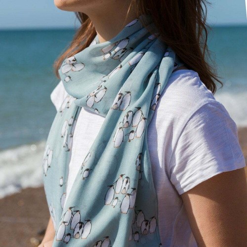 Peony womens penguin print - penguin,
