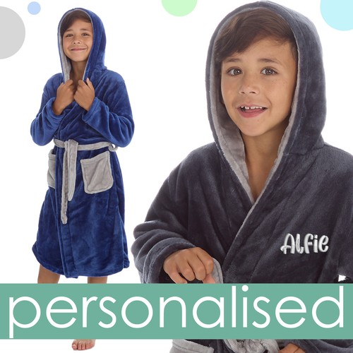 Personalised boys plush fleece - boys,