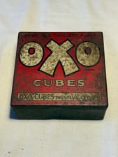 Vintage OXO Cubes Tin Box –