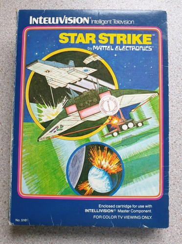 Intellivision star strike - star,