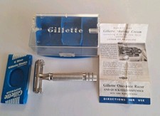 Vintage Gillette One Piece Razor Set  - Excellent Condition