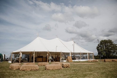 Hay straw bale - hire, for