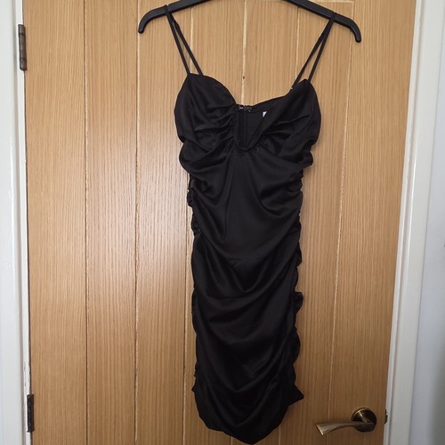 Polly black ruched strappy - oh,