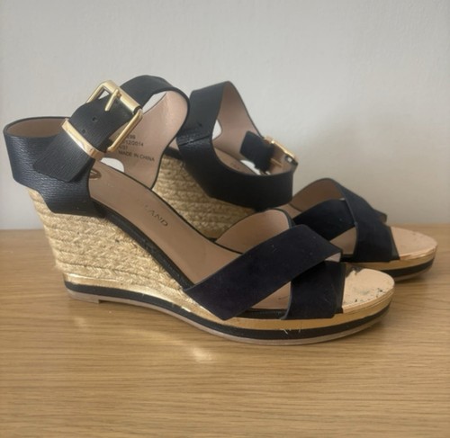 Navy river island wedged - navy,