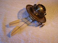Duplex Type Oil Lamp Burner With Shade Gallery And Snuffer.