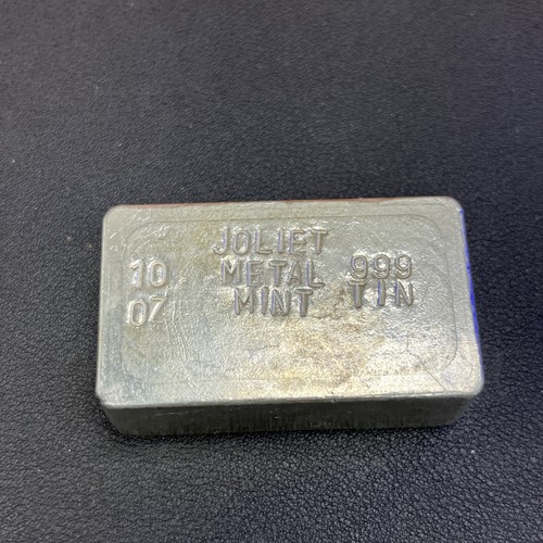 10oz joliet 999 tin - 999, metal