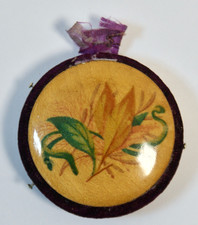 Mauchline Ware Seaweed Pattern