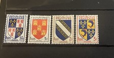Old French Stamps Shields of