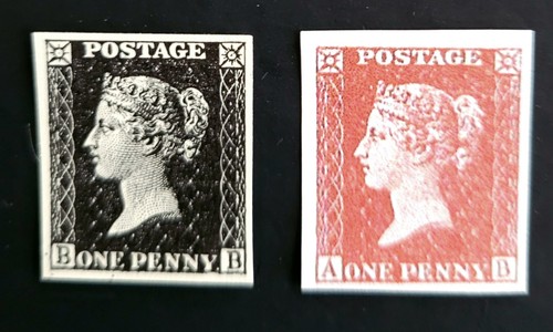 Penny black famous - black, rare