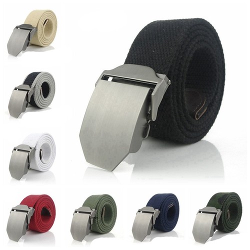 Mens canvas belt waist belts - canvas,