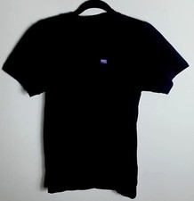 GOLF WANG WOMENS BLACK COTTON T-SHIRT. XS UK 6