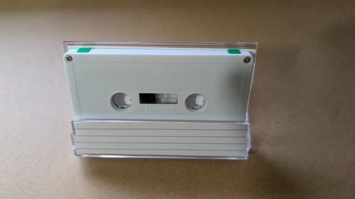 Blank cassette white c43 - blank,